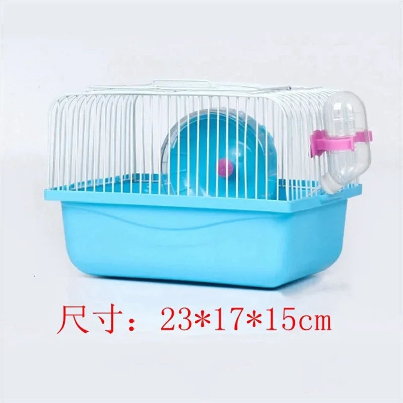 Complete Hamster Cage with Accessories