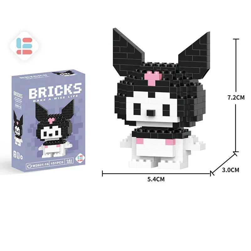Mini Building Blocks Set – Pixel Figures