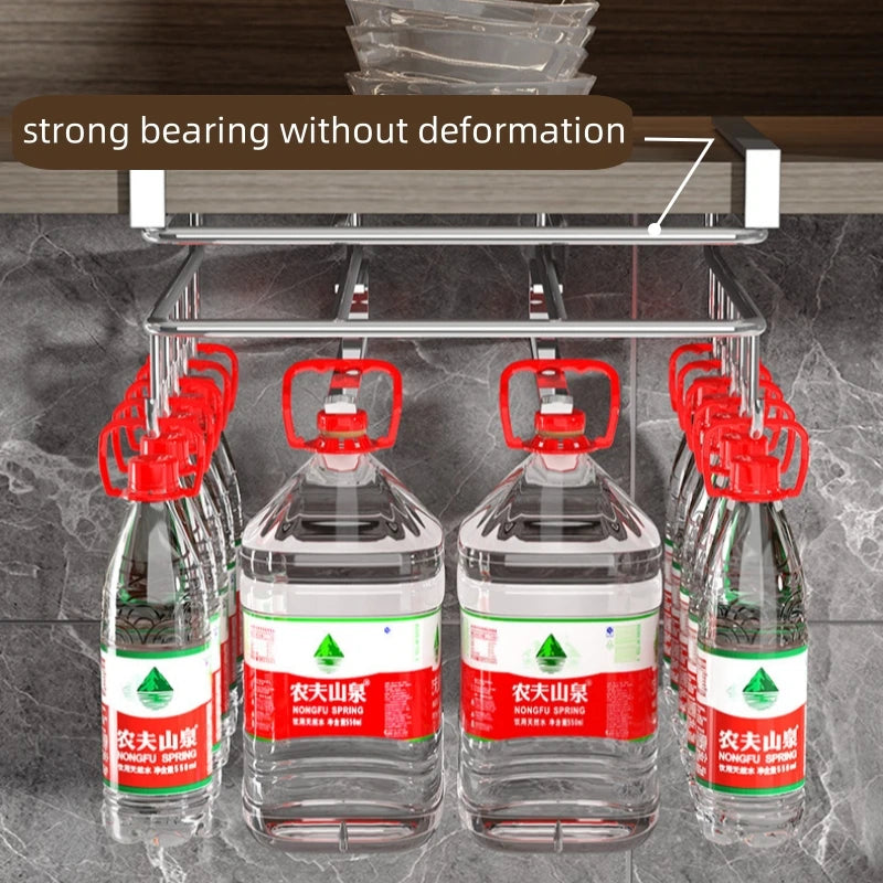 Under Cabinet Kitchen Organizer Rack