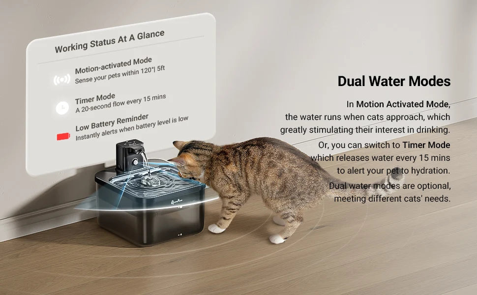 Rechargeable Pet Water Fountain