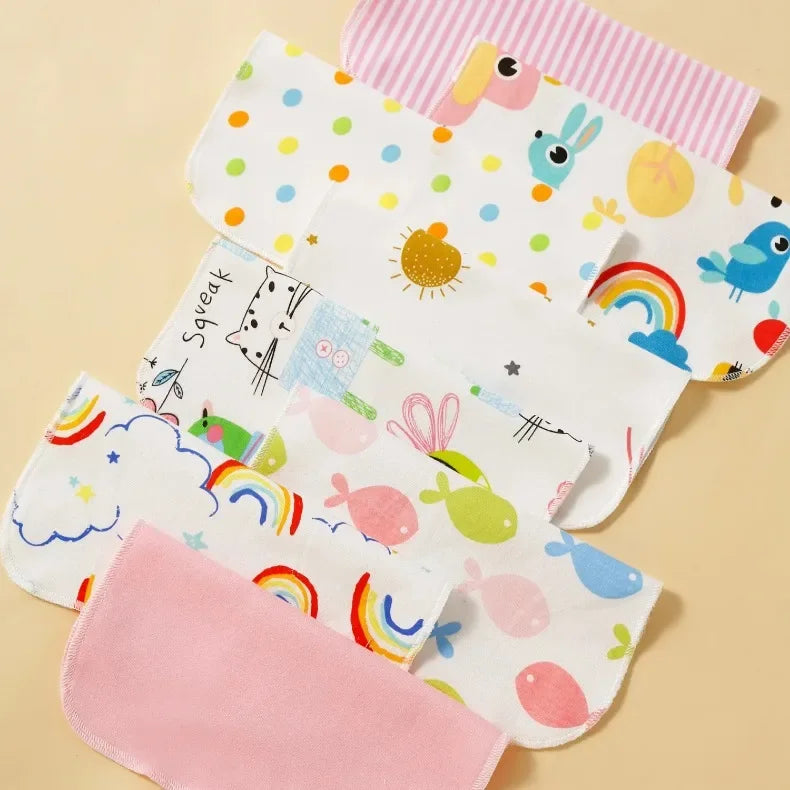 Baby Cotton Washcloth Set – 100% Cotton