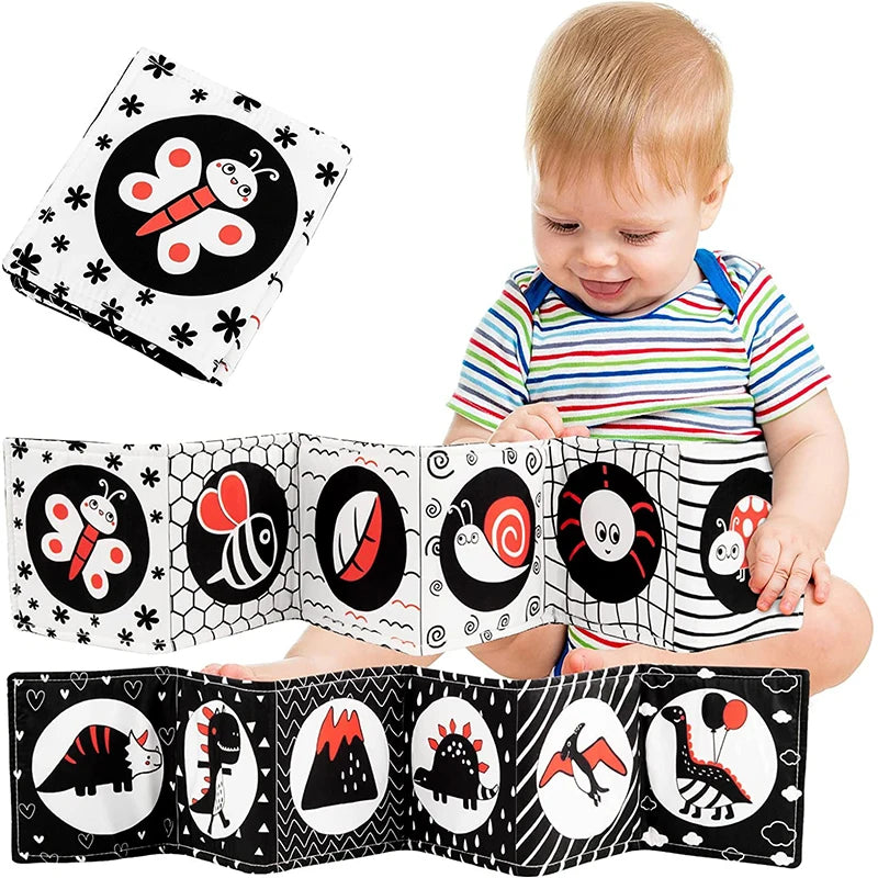 Baby Sensory Cloth Book (Jungle Animals)