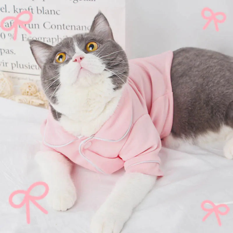Cat Pajama Shirt