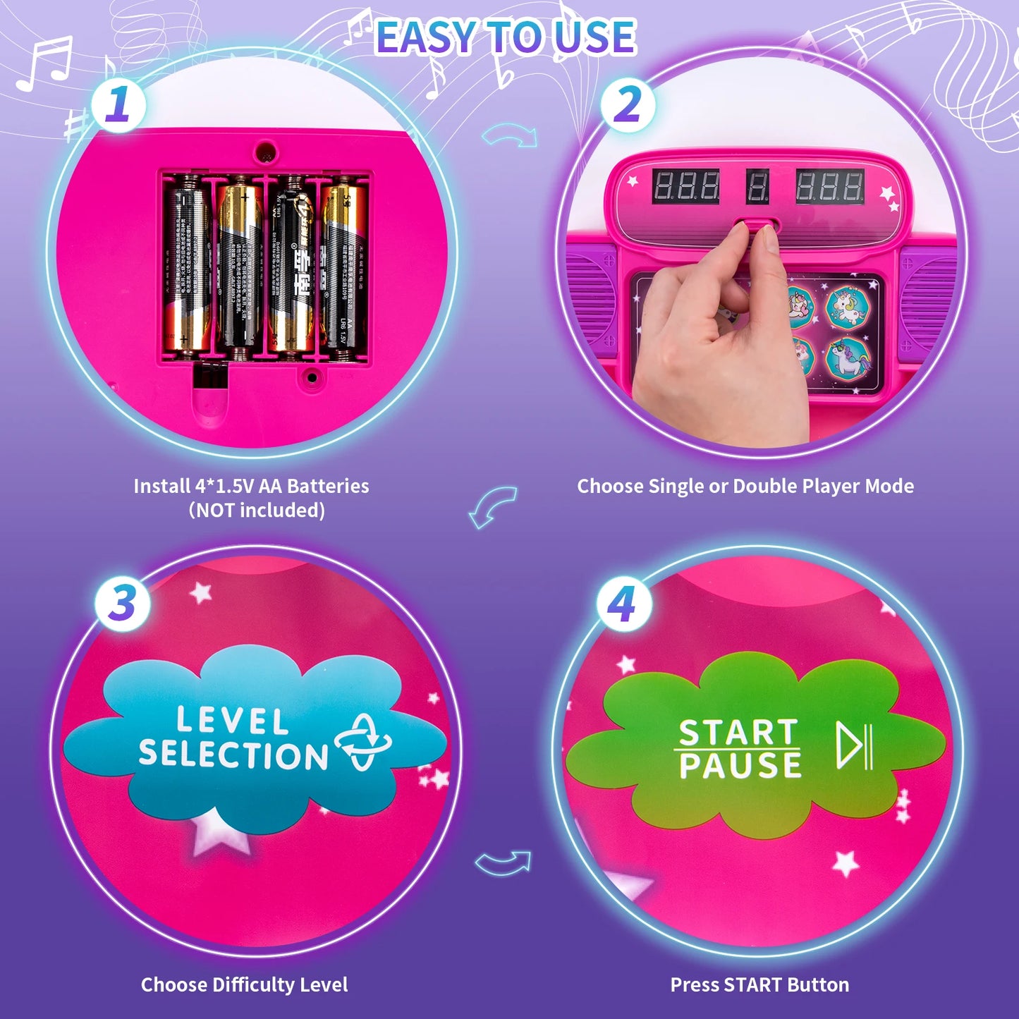 Kids LED Dance Mat