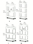 Slim Rolling Storage Cart