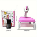 Kids Drawing Projector Table