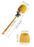 Funny Character Toilet Brush Set