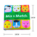 Baby Sensory Cloth Book (Jungle Animals)