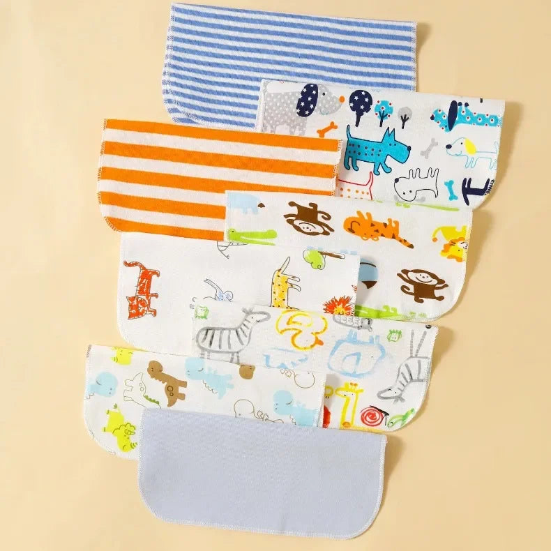 Baby Cotton Washcloth Set – 100% Cotton