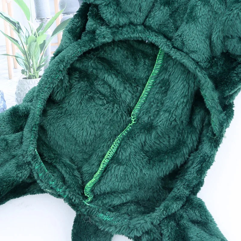 Dinosaur Dog Hoodie Jumpsuit