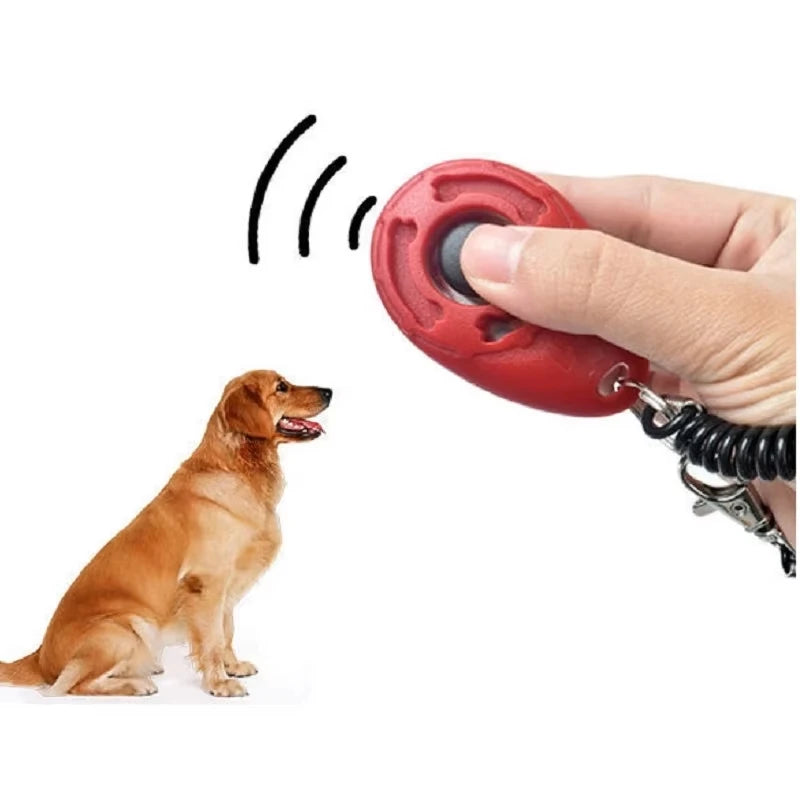 Dog Training Clicker with Coil Wrist Strap