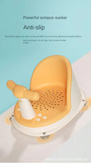 Baby Bath Seat with Backrest and Safety Bar