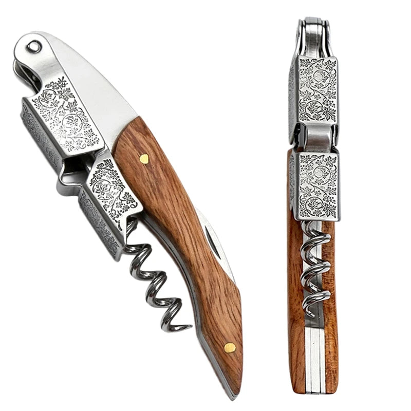Professional Wooden Corkscrew