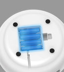 Interactive Electronic Cat Toy with Feathers and LED Lights