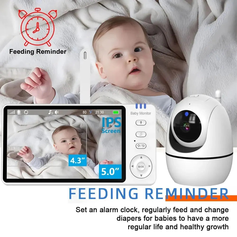 Camêra Babyphone - Monitoramento de Bebê por Vídeo com Visão Noturna