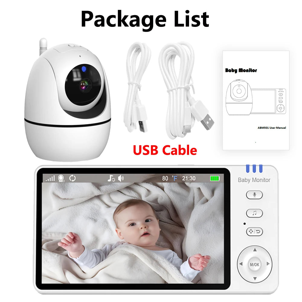Camêra Babyphone - Monitoramento de Bebê por Vídeo com Visão Noturna