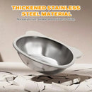 Elevated Stainless Steel Cat Bowl (15° Tilted)