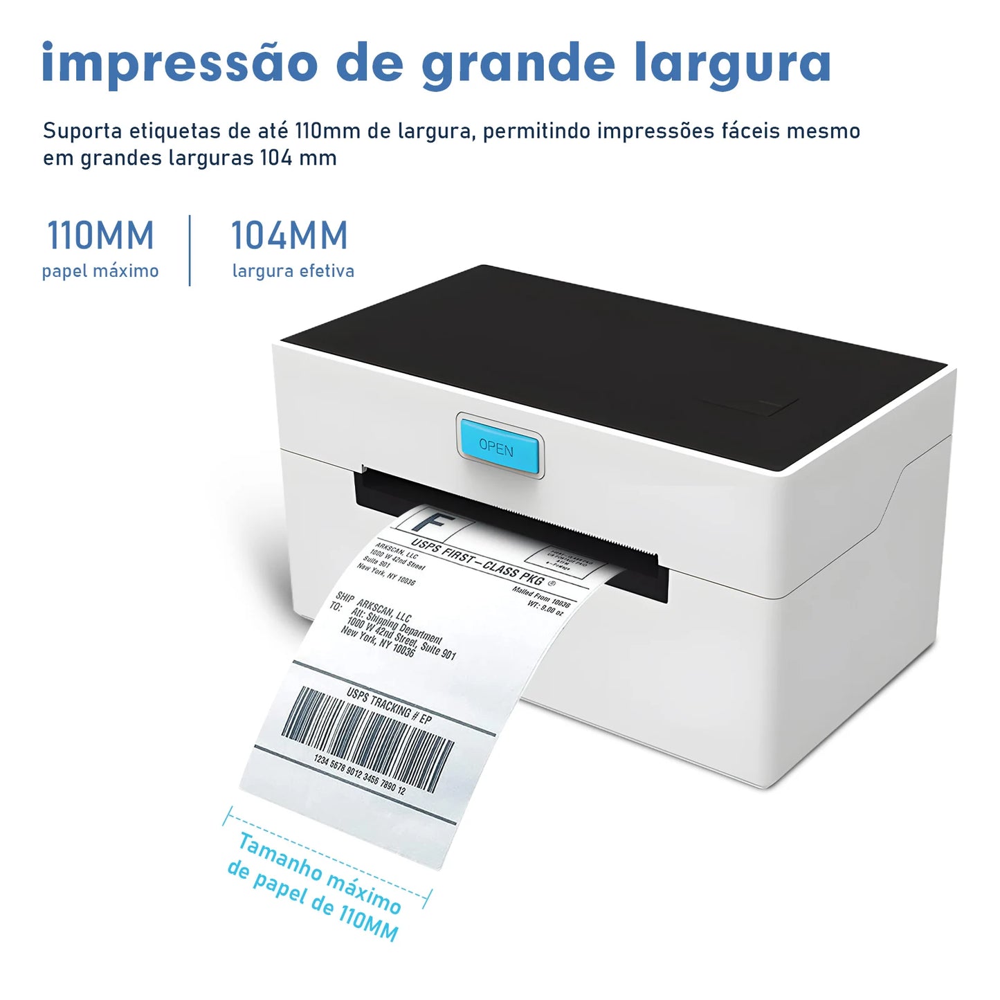 Bluetooth Thermal Label Printer