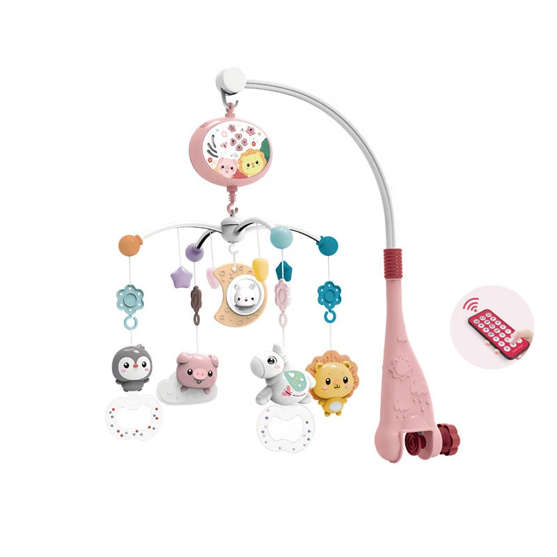 Baby Crib Mobile with Music & Remote Control (Projector Light)