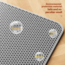 Double-Layer Cat Litter Mat