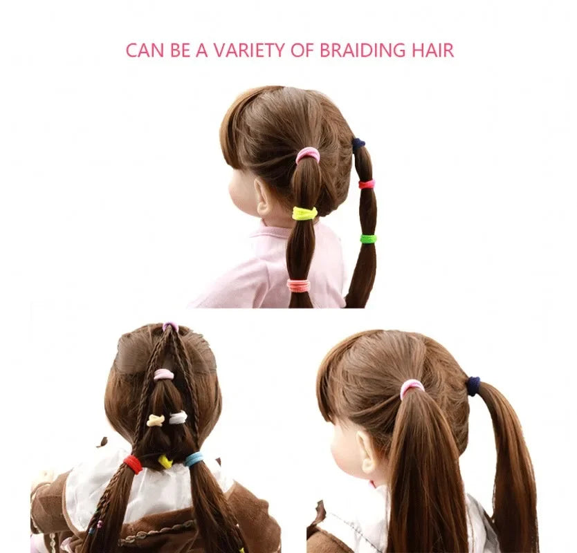 Mini Hair Ties Set (200 pcs)