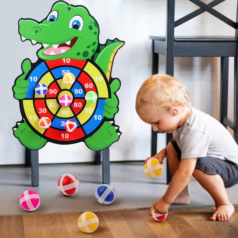 Kids Dart Board with Sticky Balls
