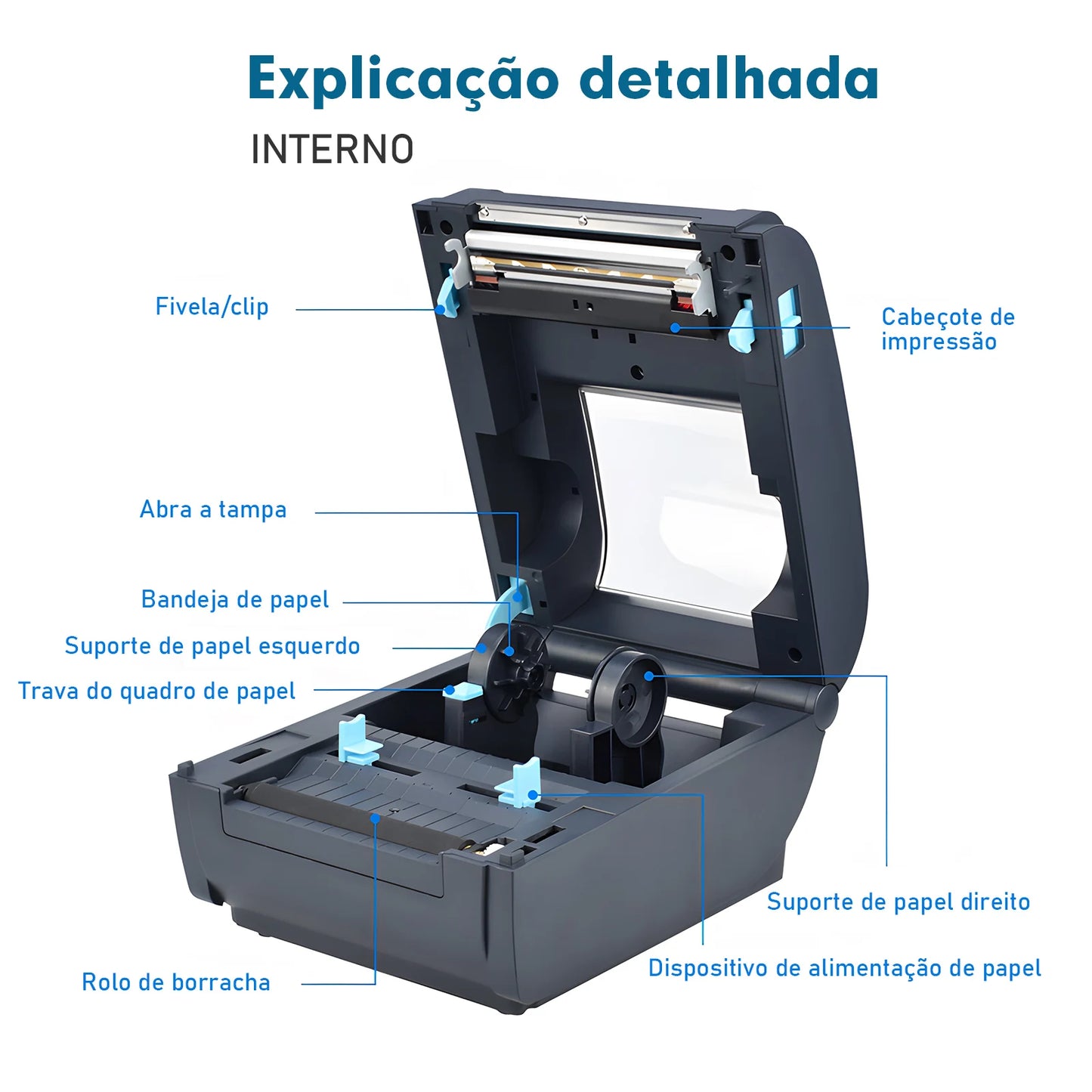 Bluetooth Thermal Label Printer