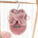 Plush Pet Hoodie for Cats & Small Dogs