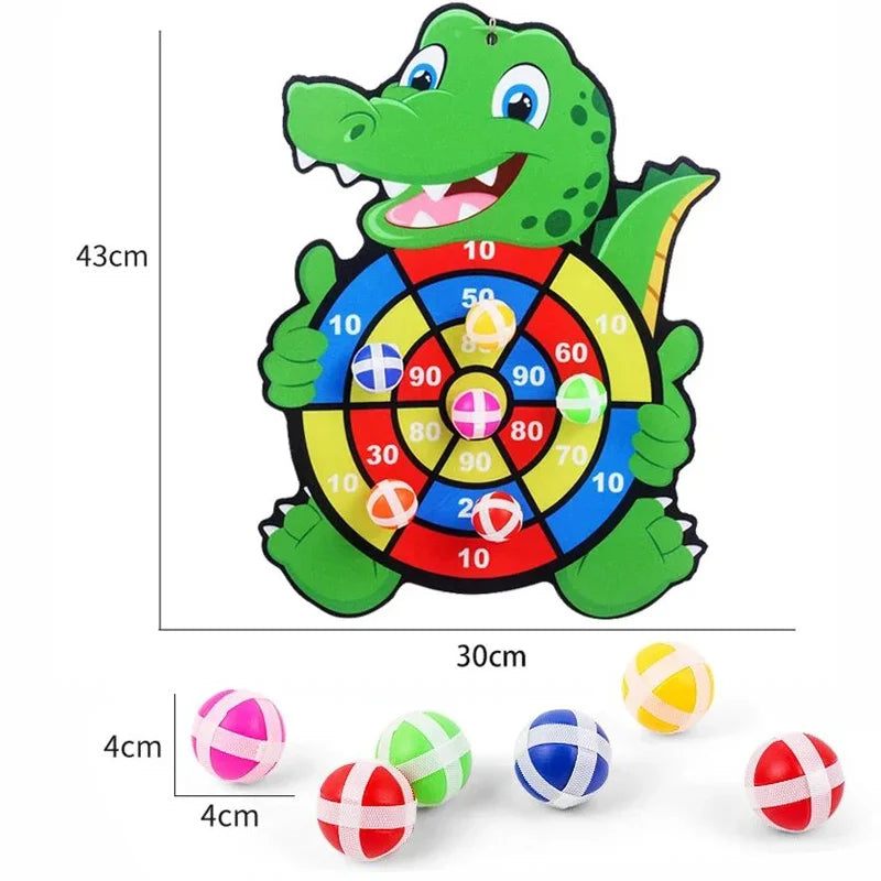 Kids Dart Board with Sticky Balls