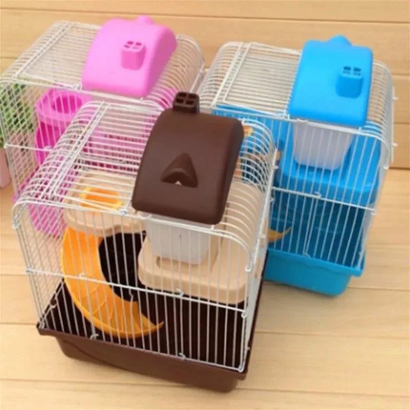 Complete Hamster Cage with Accessories