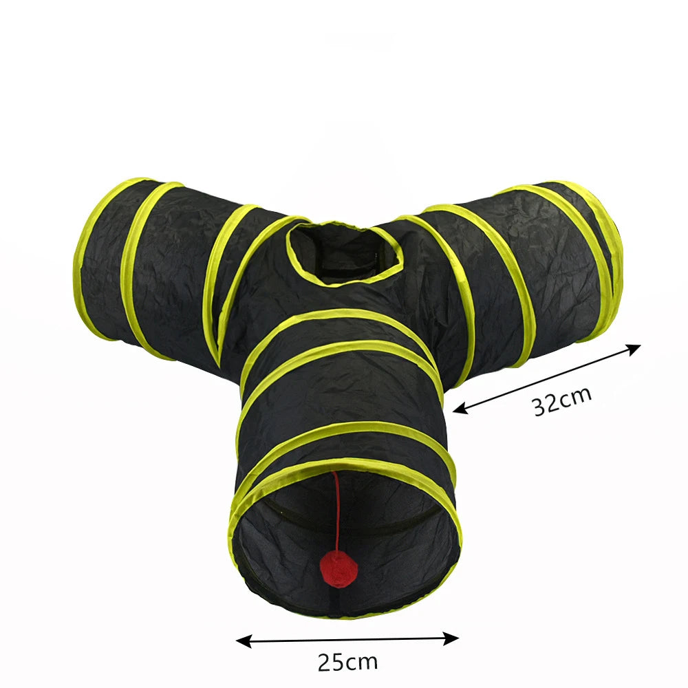 Interactive Cat Play Tunnel