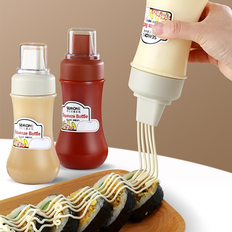 5-Hole Squeeze Sauce Bottle