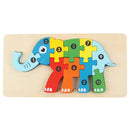 3D Wooden Montessori Animal Puzzle