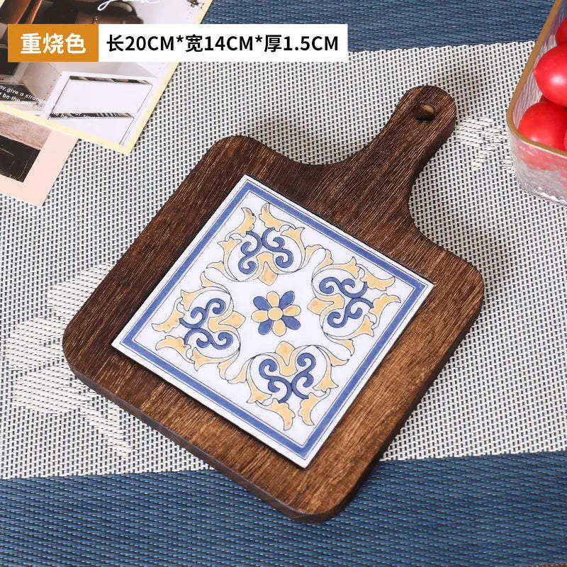 Handcrafted Ceramic Tile Trivet