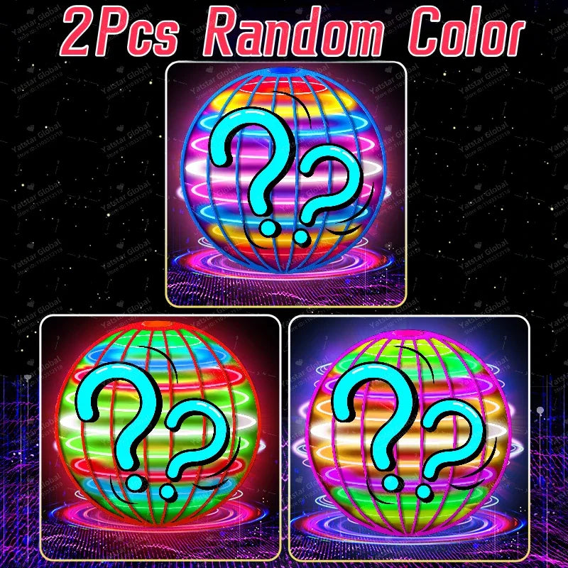 LED Flying Spinner Ball