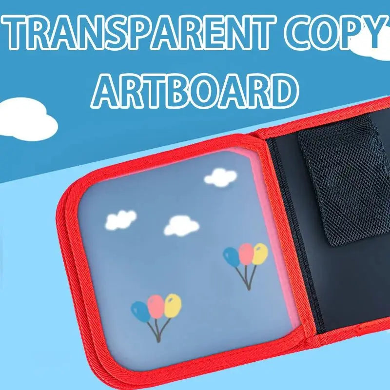 Reusable Drawing Book with Markers