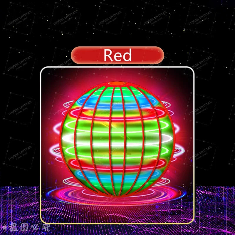LED Flying Spinner Ball