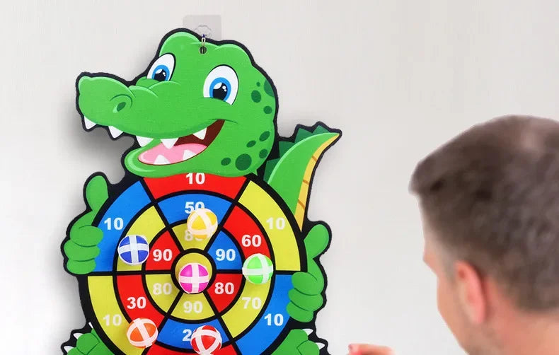 Kids Dart Board with Sticky Balls