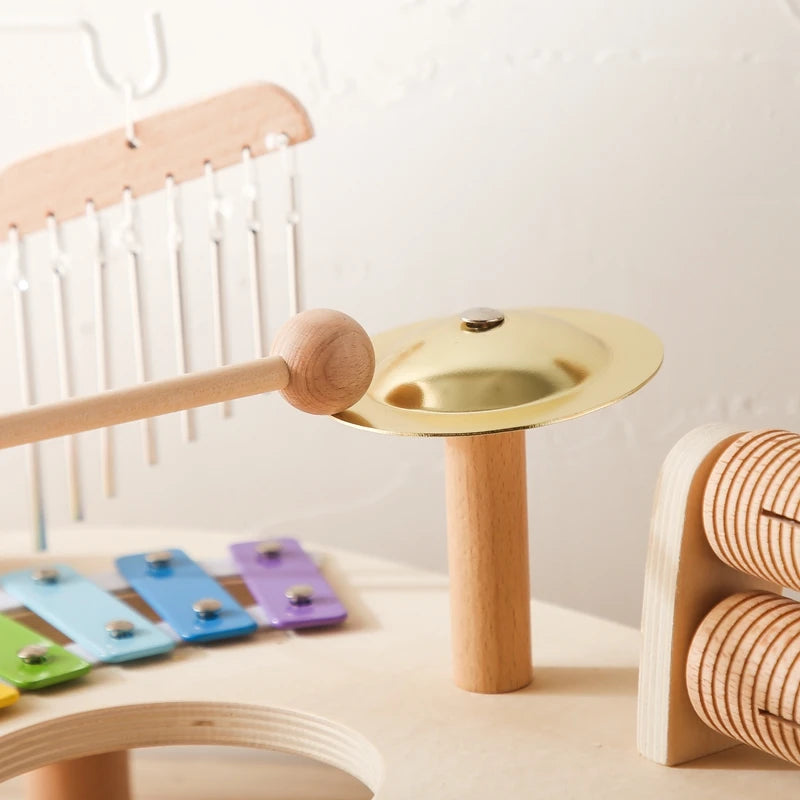 Kids Wooden Musical Instrument Set
