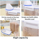 Airtight Pet Food Storage Container with Measuring Cup
