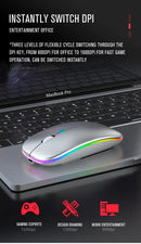 Dual Mode Wireless Mouse (BT + 2.4G)