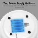 Interactive Electronic Cat Toy with Feathers and LED Lights