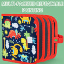 Reusable Drawing Book with Markers