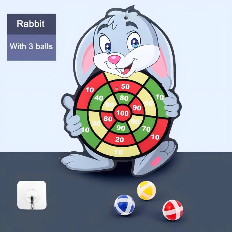 Kids Dart Board with Sticky Balls