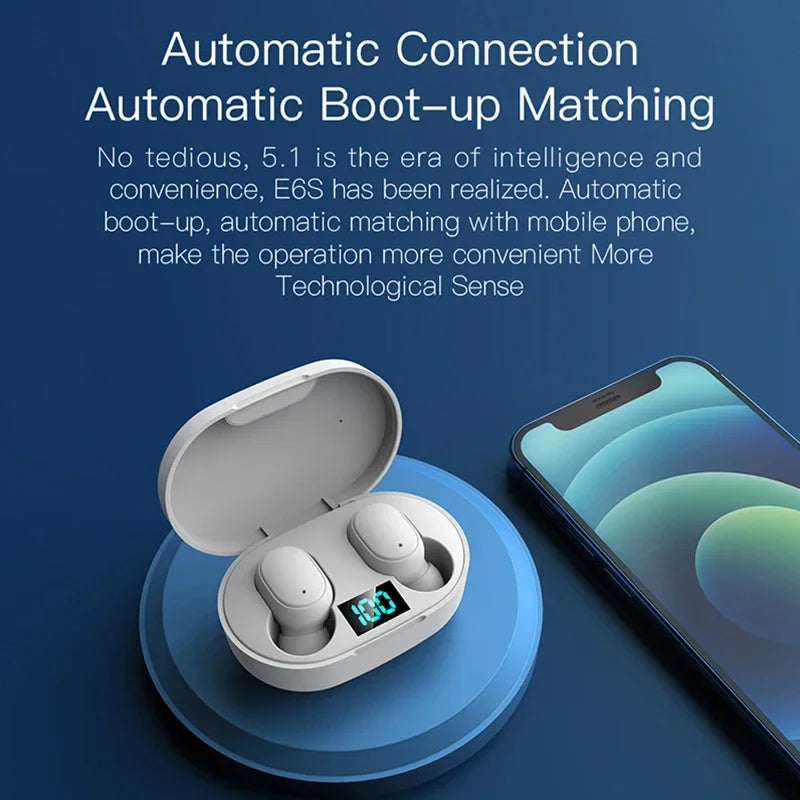 Wireless Bluetooth Earbuds with Charging Case