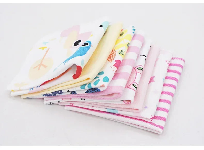 Baby Cotton Washcloth Set – 100% Cotton