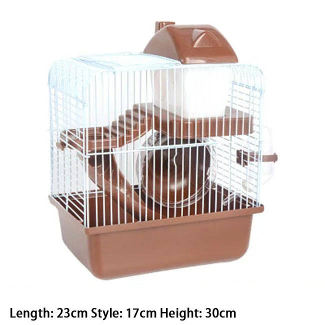 Complete Hamster Cage with Accessories