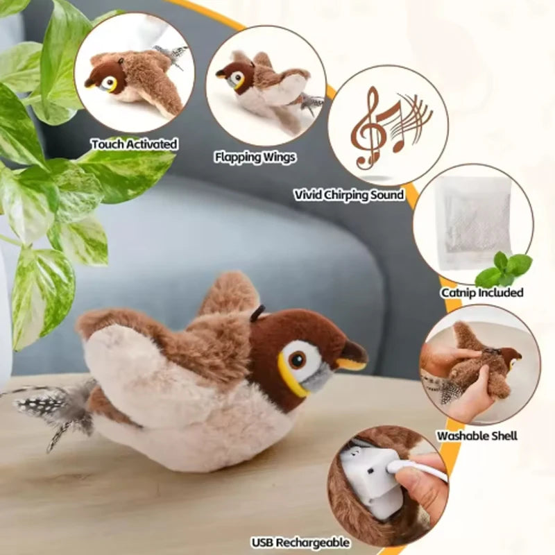 Toy Bird for Cats