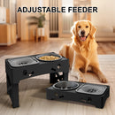 Adjustable Elevated Pet Feeder (Double Bowl)