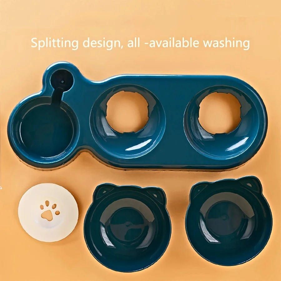 Automatic Pet Feeder with Water Dispenser